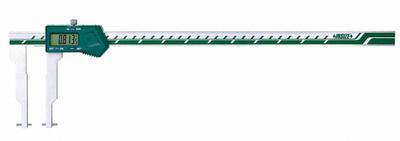 INSIZE Interchangeable Point Digital Caliper: 0 in to 13.3 in /0 mm to 340 mm, Cabled - Interchangeable-Point, Outside-Point & Outside-Neck Digital Calipers
