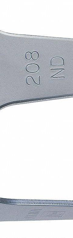 FEIN Oscillating Scraper Blade: 3/4 in Blade Wd, 1 3/4 in Blade Lg, Hooked, Steel, 2 Pieces, 2 PK (MPN 63903208010). Key specifications — attr1097478: Steel; attr1097483: Hooked; attr1097499: FEIN.