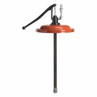 LINCOLN Hand Pump: Lever Action, Pump with Nozzle, 1 oz per stroke, 26 3/8 in (MPN 500). Key specifications — Brand: LINCOLN; Maximum Flow Rate: 1 oz per stroke; Suction Tube Material: Steel.