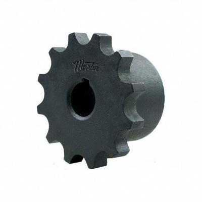 MARTIN Chain Shaft Coupling Hub: 60, Steel, 3 in Bore Dia, 3/4 in x 3/8 in Keyway Size - Keyed Bore Chain Coupling Sprockets