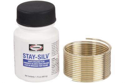 HARRIS Brazing Kit: High Silver, 56%, BAg-7, 1/16 in x 1 oz Coil, Safety-Silv 56 - High-Silver Brazing Alloy Kits