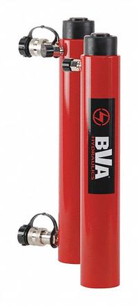 BVA HYDRAULICS Hydraulic Ram: Double Acting, 10 ton Nominal Capacity, 12 in Nominal Stroke Lg, Steel (MPN HD1012). Key specifications — attr98927: BVA HYDRAULICS.