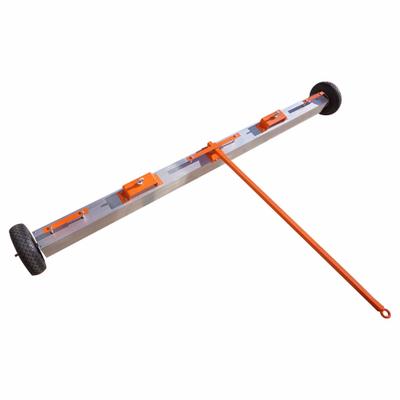 MAGNET SOURCE Magnetic Floor Sweeper: 96 in Magnet Lg, 4 in Magnet Ht - Push-Type Magnetic Sweepers