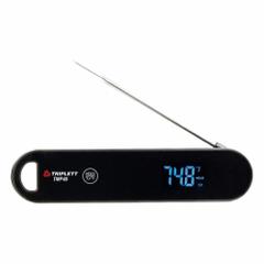 TRIPLETT Digital Thermometer: -58°F to 572°F /-50°C to 300°C, ±0.5°F/0.3°C @ 86 to 176°F/30 to 80°C (MPN TMP40). Key specifications — Brand: TRIPLETT; Accuracy: ±0.5 °F/0.3 °C @ 86 to 176 °F/30 to 80 °C.