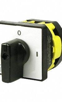GIOVENZANA Cam Switch: 2 Poles, Maintained, 600V AC (MPN A-101470G). Key specifications — Action: Maintained; Voltage Rating: 600V AC; Brand: GIOVENZANA.
