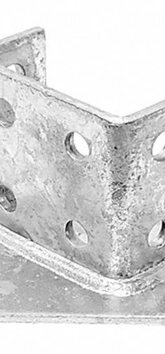 Strut Channel Fitting: 1 5/8 in x 3 1/4 in For Strut Channel Size, Hot Dipped Galvanized, 8 Holes (MPN V6945HDG). Key specifications — For Strut Channel Size: 1-5/8 in x 3-1/4 in; Manufacturer Part Number: V6945HDG; Brand: VAST; Material: Steel; Finish: Hot Dipped Galvanized.