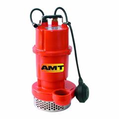 AMT PUMPS Submersible Sump Pump: 1/2 hp, 1/4 in Max. Dia. Solids, Continuous Duty, 115V AC, FNPT (MPN 5792-95). Key specifications — Shaft Seal Material: Nitrile Rubber; Impeller Material: Cast Iron; Includes: Automatic Float Switch; Rated Voltage: 115V AC; Volute Material: Cast Iron; Brand: AMT PUMPS.
