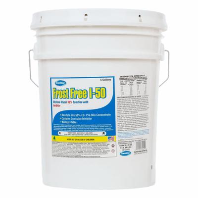 COMSTAR Antifreeze: Frost Free I-50, Not Food Safe, 50% Concentration, Clear - Ethylene Glycol