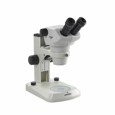 UNITRON Microscope: Stereo, Binocular, 0.8X to 5X, 22 mm Optical Field of View - Stereo Microscopes