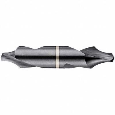 KEO Center Drill: Radius Type, #5, 118°, 2 3/4 in Overall Lg - High-Precision Radius-Tip Center Drills