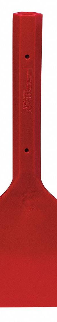 Scraper: Scraper, Non-Sterile, LDPE, 16 in Overall Lg, 5 in Overall Wd, 10 in Handle Lg, Red (MPN F36830-0000). Key specifications — Product Type: Scraper; Standards: FDA Compliant; Brand: APPROVED VENDOR; Color: Red.