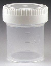 GLOBE SCIENTIFIC Laboratory Jar: Polypropylene, Polyethylene, 0.7 fl oz, 35 mm Body Dia, 44.2 mm Ht (MPN 6518). Key specifications — Brand: GLOBE SCIENTIFIC; Clarity: Translucent; Closure Included: Yes; Pre-Cleaned: None.