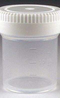 GLOBE SCIENTIFIC Laboratory Jar: Polypropylene, Polyethylene, 0.7 fl oz, 35 mm Body Dia, 44.2 mm Ht (MPN 6518). Key specifications — Brand: GLOBE SCIENTIFIC; Clarity: Translucent; Closure Included: Yes; Pre-Cleaned: None.