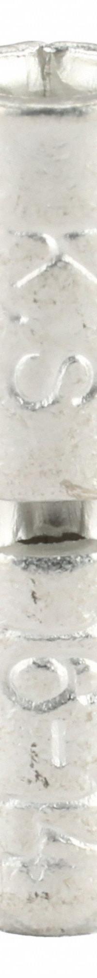 GRAINGER Butt Splice Connector: Bare, For Wire Size 16 AWG – 14 AWG, 600 V, Pack Qty 100 (MPN 4FRG8). Key specifications — Brand: GRAINGER.
