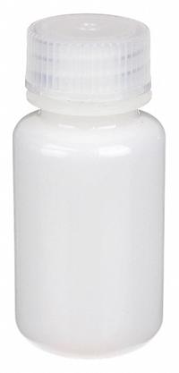 APPROVED VENDOR Reagent Bottle: HDPE, 60 mL, 2 fl oz, Closure Included, Colorless, 28-415 mm (MPN 6FAJ6). Key specifications — Brand: APPROVED VENDOR; Graduated: No; Body Color: Colorless.