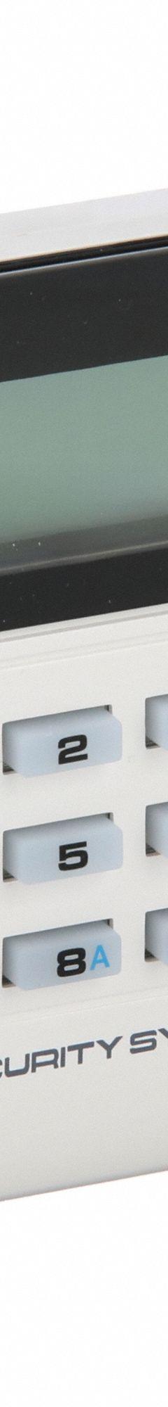 NAPCO Intrusion Keypad: 4 3/8 in Overall Ht, 1 1/8 in Overall Lg, 5 7/8 in Overall Wd, LCD (MPN GEM-RP1CAE2). Key specifications — Brand: NAPCO; Integral Zone Expander: Yes; Keypad Display Type: LCD; Product Type: Keypad.
