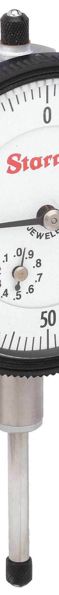 STARRETT Dial Indicator - Lug Back: 0 in to 1 in, Inch, Plunger, 0.001 in Accuracy (MPN 25-441J W/SLC). Key specifications — attr1184168: 25-441J W/SLC; attr1184178: 0-100; attr1184223: STARRETT; attr1200883: Dial Indicator - Lug Back; attr1184173: AGD 2; attr1184177: 0.001 in; attr1184208: Starrett SLC.