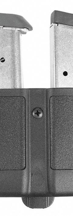 BLACKHAWK Magazine Pouch: Black, Carbon Fiber, 6 in x 2 in (MPN 410510PBK). Key specifications — attr188437: Black; attr188438: Carbon Fiber; attr188431: Magazine Pouch.