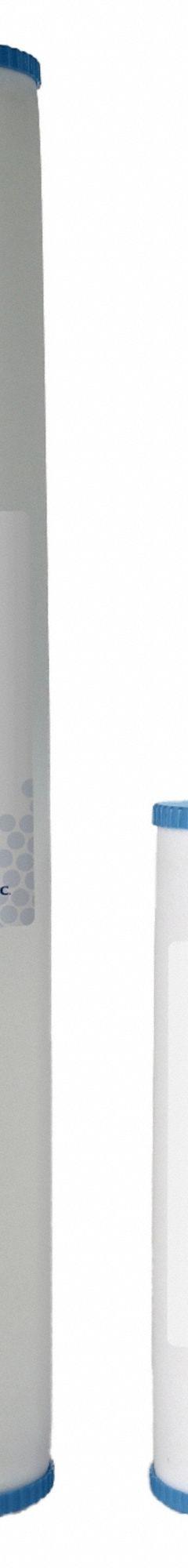 RESINTECH Carbon Cartridge: Ions, 3.8 lpm Flow Rate, RC-20-1052-BB, 4 1/2 in Overall Dia, Carbon, 1. Key specifications — Material: Carbon; Product Type: Carbon Cartridge; Manufacturer Part Number: RC-20-1052-BB.