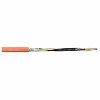 CHAINFLEX Motor Cable: 10 AWG, 4 Conductors, Order by the Foot, PVC Jacket, 1,000 V (MPN CF886-60-04). Key specifications — Conductor Material: Copper; Conductor Configuration: Single; Minimum Bend Radius Factor - Fixed: 8 x OD; Minimum Bend Radius Factor - Flexible: 12 x OD; Includes Ground: Yes; Minimum Bend Radius Factor - E-Chain: 15 x OD; Resistance Properties: Flame Retardant; Standards: VW-1.