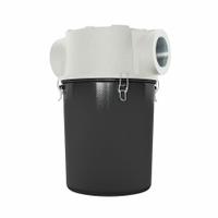 SOLBERG Vacuum Filter: 5 micron Rating, 99% Efficiency, 13 1/2 in Outside Dia, 18 5/8 in Overall Ht (MPN CT-235P-400C). Key specifications — attr101190: CT-235P-400C; attr101198: 2EPU6; attr101207: Carbon Steel; attr101193: SOLBERG.