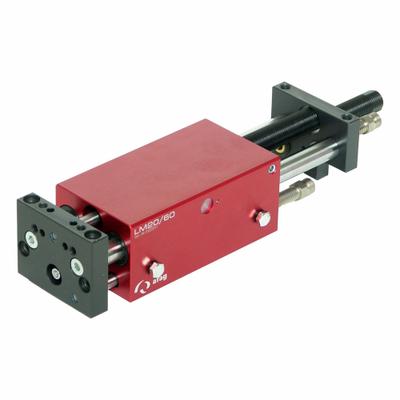 AFAG Linear Module: 60 mm Stroke Lg, 20 mm Bore Dia, Mfr Part # 11001645, LM Series - Pneumatic Linear Ball Rail Slides