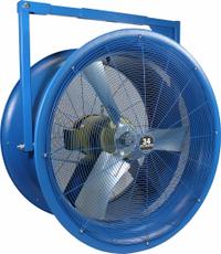 PATTERSON Mounted Fan: 34 in Blade Dia, 208 to 230/460V AC, 3 hp Motor HP, Ceiling Mount (MPN H34B-HV KIT). Key specifications — Brand: PATTERSON; Voltage: 208 to 230/460V AC; Number of Speeds: 1; Fan Mounting Location: Ceiling; Oscillation: Non-Oscillating.