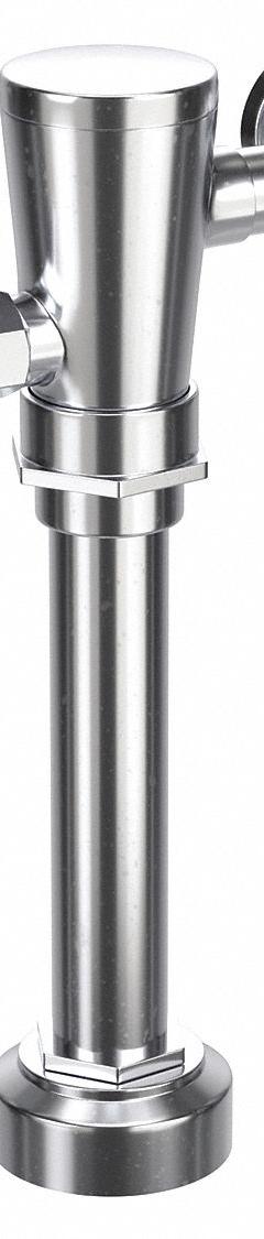 MOEN Manual Flush Valve: Moen, Exposed, Top, 1.6 gpf Gallons per Flush, 12 in Rough-In, Piston (MPN 8310M16). Key specifications — Spud Location: Top.