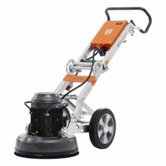 HUSQVARNA Floor Grinder: Walk-Behind, Single Disc, 1 Discs, 15 3/4 in Disc Dia., 15.7 in Grinding Wd (MPN PG 400). Key specifications — attr122134: HUSQVARNA; attr122146: Single Disc; attr122160: Walk-Behind; attr122165: Clockwise.