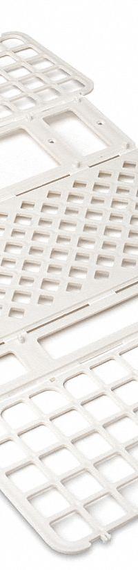 Tube Rack: Polypropylene, White, (60) Wells, 60 Compartments, Benchtop (MPN HS243077W). Key specifications — Material: Polypropylene; Mounting Location: Benchtop; Color: White; Product Type: Test Tube Rack; Total Holding Capacity: (60) Wells; Brand: HEATHROW SCIENTIFIC.