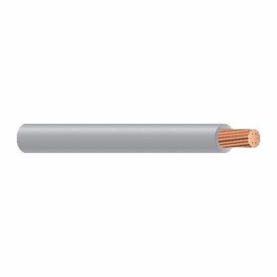 APPROVED VENDOR Building Wire: Copper, 8 AWG, 1 Conductors, Stranded, Gray, 1,000 ft Lg - Copper THHN/THWN-2 Building Wires