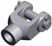 SMC Knuckle Joint: Fits 80 mm Bore Dia, M22 x 1.5 Thread Size, Y-08D, CA2. Key specifications — attr1062031: Y-08D; attr1062033: SMC; attr1062037: CA2; attr1062057: M22 x 1.5.