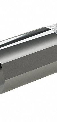 MICRO 100 Grooving Tool: 0.1875 in Shank Dia., Right Hand, 2.000 in Overall Lg (MPN QRR-020-10X)