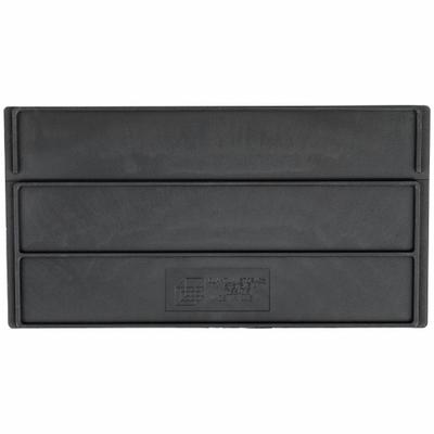 QUANTUM STORAGE SYSTEMS Bin Divider: 10 in x 5 1/4 in, Not Electrostatic Discharge Conductive - Plastic Shelf Bin Dividers