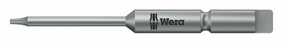 WERA Power Bit: Power Bit, T4 Bit Size, Imperial, Torx Head, TX 4x64 Bit Industry Size - Power Torx Bits