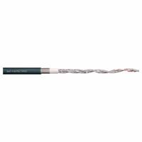 CHAINFLEX Data Cable: 24 AWG, 5 Conductors, Order by the Foot, PUR Jacket, 300 V (MPN CF112-02-05-02). Key specifications — attr1141190: Copper; attr1141193: Shielded Twisted Pair; attr1141160: 5 x OD; attr1141165: 8 x OD; attr1141168: No; attr1141174: 10 x OD; attr1141159: Notch Resistance; attr1141182: UL Listed.
