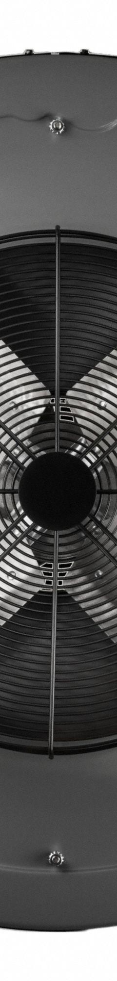 MODINE Ceiling Fan: 3,100 cfm Airflow, 19 in Blade Dia, Variable Speeds, 115V AC, Single Phase, Gray (MPN DSU310AA15FN). Key specifications — Voltage: 115V AC; Series: DSU; Number of Speeds: Variable; Phase: Single; Current: 4.7 A; Brand: MODINE.