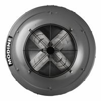 MODINE Ceiling Fan: 3,100 cfm Airflow, 19 in Blade Dia, Variable Speeds, 115V AC, Single Phase, Gray (MPN DSU310AA15FN). Key specifications — Voltage: 115V AC; Series: DSU; Number of Speeds: Variable; Phase: Single; Current: 4.7 A; Brand: MODINE.