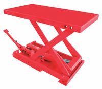 DAYTON Scissor Lift Table: Manual, 550 lb Load Capacity, 28 in Max Lifting Ht, 32 in Platform Lg (MPN 35KT60). Key specifications — Brand: DAYTON; Lift Mechanism: Hydraulic.