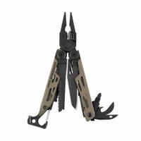 LEATHERMAN Multi Tool Plier: Multi-Tool Plier, 19 Tools, 19 Functions, 4 1/2 in Closed Lg, Coyote (MPN 832377). Key specifications — attr15951: LEATHERMAN; attr15966: Tool Only; attr10312: Coyote; attr15960: 420HC Combo Knife; attr15963: Stainless Steel; attr15971: Multi-Tool Plier; attr15972: Saw; attr15977: Fold Open.