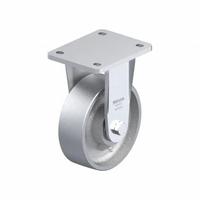 APPROVED VENDOR Plate Caster: Rigid, No Brake, 152 mm Wheel Dia, 51 mm Wheel Wd, 200 mm Mounting Ht (MPN BO-G 150K). Key specifications — Wheel Bearing Type: Ball; Wheel/Tread Color: Gray; Brand: APPROVED VENDOR; Caster Type: Rigid.
