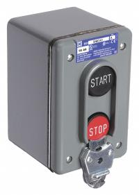 SQUARE D Control Station: 0 Pilot Lights, 1NO/1NC, Start/Stop, No Operator, (2) Momentary (MPN 9001BW241). Key specifications — Brand: SQUARE D; Operator Legend: Start/Stop; Operator Color: Black; Operator Configuration Type: No Operator.