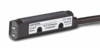 EATON Photoelectric Sensor Receiver: M18 Threaded, Non-Terminated Cable, 20-264V AC & 15-30V DC, NPN (MPN 12102A6513). Key specifications — DC Supply Voltage Rating: 15-30V DC; Brand: EATON.