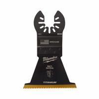 MILWAUKEE Oscillating Tool Blade: 2 1/2 in Blade Wd, 3 11/16 in Overall Lg, Flush Cutting, 10 PK (MPN 49-25-1249). Key specifications — attr1097473: PVC; attr1097476: MILWAUKEE; attr1097456: Flush Cutting.