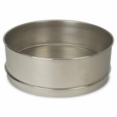ADVANTECH Test Sieve Pan: 12 in Overall Dia, Stainless Steel (MPN PS12FX). Key specifications — Brand: ADVANTECH; Product Type: Test Sieve Pan; Material: Stainless Steel.