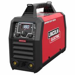 LINCOLN ELECTRIC Stick Welder: Sprinter 180Si, DC, Dinse-Style, Stick Pack (MPN K5453-1). Key specifications — Input Frequency: 60 Hz; Maximum Amperage (Stick): 85 A; Phase: Single-Phase; Cable Connection Type: Dinse-Style; Input Voltage (Nominal) (Merch - Table Column, Filters): 120V.