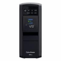 CYBER POWER UPS System: Single Phase, 850 VA Power Rating, 120 V AC Input, 120 V AC Output, 5-15P (MPN CP850PFCLCD). Key specifications — attr1044766: Single; attr1044781: Line Interactive; attr232986: CYBER POWER.