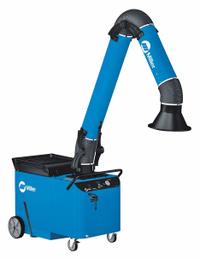 MILLER ELECTRIC Portable Fume Extractor: 875 cfm, 10 ft Arm Lg, MERV 16, Filtair MWX-S (MPN 951511). Key specifications — Manufacturer Part Number: 951511; Brand: MILLER ELECTRIC; Input Voltage (Nominal): 120V.