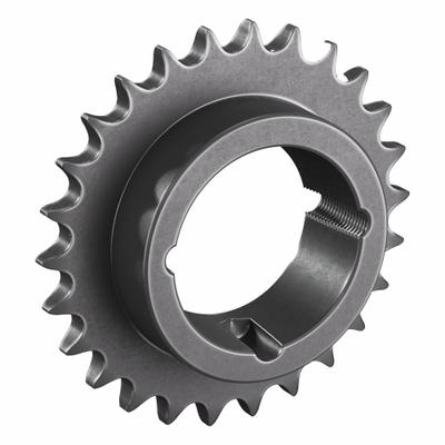 TSUBAKI Sprocket: For 50 Chain, 26 Teeth, 5.185 in Pitch Dia, 5.522 in Outside Dia - Size 50 Bushed-Bore Roller Chain Sprockets
