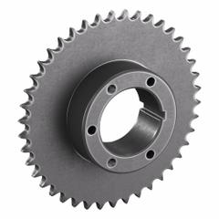 TSUBAKI Sprocket: For 50 Chain, 42 Teeth, 8.364 in Pitch Dia, 8.715 in Outside Dia, Steel (MPN 50Q42). Key specifications — attr85388: TSUBAKI; attr305233: Q1.